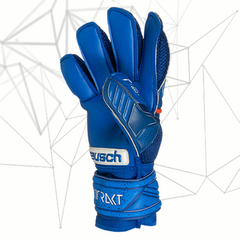 GUANTE ARQUERO REUSCH PROF ATTRAKT PRO JR GOLD AZUL - comprar online