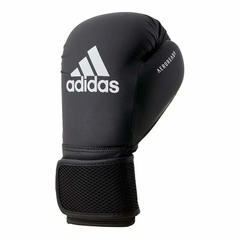 GUANTE BOXEO ADIDAS HYBRID 25 391 NEGRO - comprar online