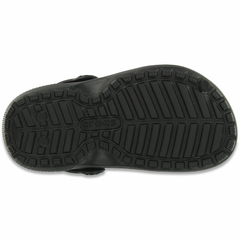 CROCS CLASSIC LINED KIDS BLACK BLACK - sommerdeportes