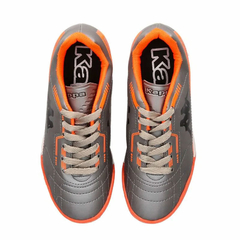 BOTIN KAPPA FUTBOL 5 STRIKE TG GREY ORANGE - tienda online