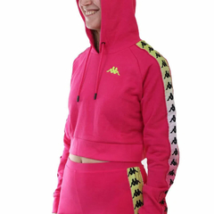 Buzo kappa rojo sales