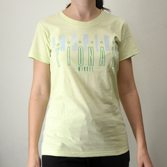 REMERA DAMA WINKEL INSPIRA ALGODON VERDE