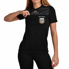 CAMISETA ARBITRO MUJER ATHIX NEGRO - comprar online