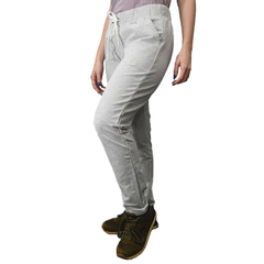 PANTALON CHUPIN DAMA WINKEL QUITO ALGODON GRIS MELANGE - tienda online