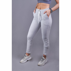 PANTALON CHUPIN DAMA WINKEL QUITO ALGODON GRIS MELANGE