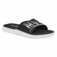 QUIVER PRO SLIDE KIDS BLANCO NEGRO GRIS OSCURO