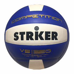 PELOTA VOLEY STRIKER PU V5 250 AZUL BLANCO 4070