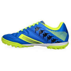 BOTIN KAPPA FUTBOL 5 ICONIC TG BLUE GREEN LIME en internet