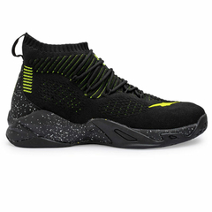 ATTACK BASKET FLYKNIT NEGRO LIMA