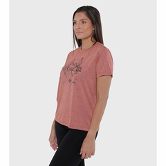 REMERA DAMA DRY MONTAGNE FITZ ROY TERRACOTA - comprar online