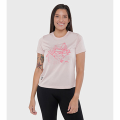 REMERA DAMA DRY MONTAGNE FITZ ROY LIGHT GRAPE - comprar online