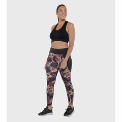 CALZA DAMA SUPLEX MONTAGNE JOYCE PRINT DIFFUSE MORADO - comprar online