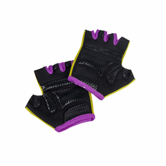 GUANTE FITNESS DRB POWER JR AMARILLO VIOLETA - comprar online