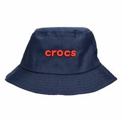 PILUSO CROCS BUCKET HAT AZUL ROJO