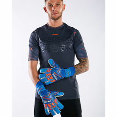 GUANTE ARQUERO PROSTAR REPTILE SUPERSOFT 110 AZUL NARANJA en internet