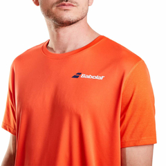 REMERA CABALLERO DRY BABOLAT COUNTER NARANJA - comprar online