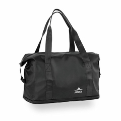 BOLSO ABYSS 22V-0861 EXTENSIBLE CON FUELLE NEGRO