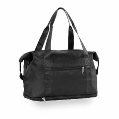 BOLSO ABYSS 22V-0861 EXTENSIBLE CON FUELLE NEGRO - comprar online