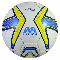 PELOTA FUTBOL KOSSOK TRIBAL 860 AZUL AMARILLO N5