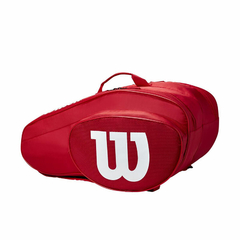 BOLSO PALETERO WILSON TEAM PADEL BAG RED - comprar online
