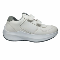 FERMIN VELCRO BLANCO GRIS