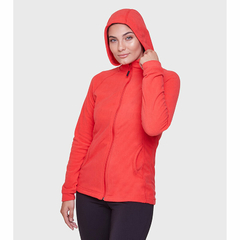 CAMPERA DAMA POLAR MONTAGNE ARADIA ROJO FURIUS - tienda online