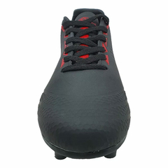 BOTIN ATHIX CAMPO KICK KIDS NEGRO ROJO - sommerdeportes