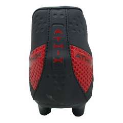 BOTIN ATHIX CAMPO KICK KIDS NEGRO ROJO - tienda online