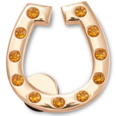 JIBBITZ GOLD STUDDED HORSESHOE