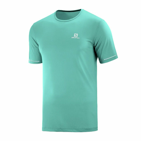 REMERA CABALLERO DRY SALOMON XA LITE SS TEE II POOL BLUE