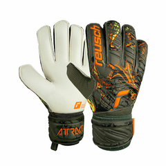 GUANTE ARQUERO REUSCH ATTRAKT SOLID AD GRIS NARANJA