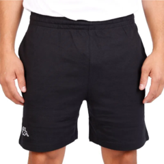 SHORT CABALLERO ALGODON KAPPA LOGO CABAS NEGRO - comprar online