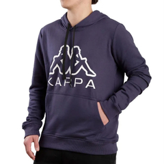 BUZO CABALLERO ALGODON KAPPA EMMO HOODIE AZUL - comprar online