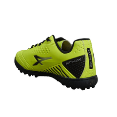 BOTIN ATHIX FUTBOL 5 KICK TF LIMON NEGRO en internet