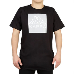 REMERA CABALLERO ALGODON KAPPA ESTER NEGRO