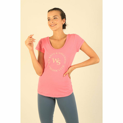 REMERA DAMA ALGODON WINKEL 7689 BALANCE FUCSIA