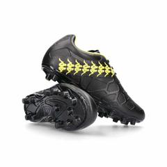 BOTIN KAPPA CAMPO INVICTUS KIDS FG BLACK YELLOW - tienda online