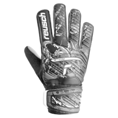 GUANTE ARQUERO REUSCH ATTRAKT STARTER SOLID JR NEGRO - comprar online