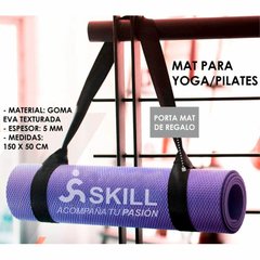 MAT YOGA CON CORREA SKILL MAT01