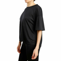 REMERA DAMA DRY KAPPA DASSI TRAINING NEGRO - comprar online