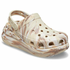 CLASSIC CRUSH MARBLED CLOG BONE MULTI - comprar online