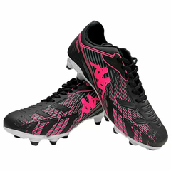 BOTIN KAPPA CAMPO NAPOLES FG BLACK PINK - comprar online