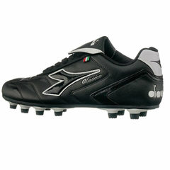 BOTIN DIADORA CAMPO CLASICO NEGRO BLANCO en internet