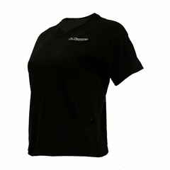 REMERA DAMA ALGODON KAPPA EGRAS NEGRO en internet