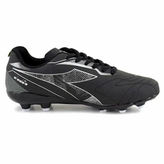 BOTIN DIADORA CAMPO TORNEO NEGRO PLATA