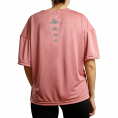 REMERA DAMA DRY KAPPA DASSI ROSA - sommerdeportes