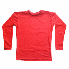 REMERA AD ML PROTECCION UV MAXIMA HB7112 ROJO