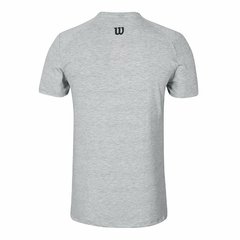 REMERA CABALLERO ALGODON WILSON 90780 GRIS - sommerdeportes