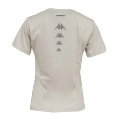 REMERA DAMA DRY KAPPA ETRU GRIS - tienda online