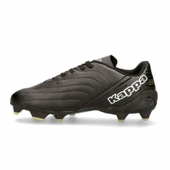 BOTIN KAPPA CAMPO PLAYER BASE FG BLACK WHITE - sommerdeportes